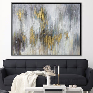 Euphoria Landscape Short Oil Painting Oil 45 x 30cm / Oil Painting Clock Canvas