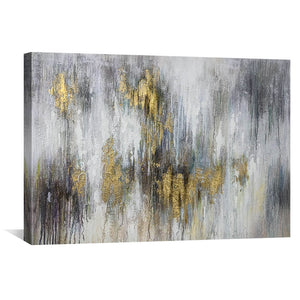 Euphoria Oil Painting Oil Clock Canvas