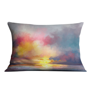 Euphoric Horizon Cushion Cushion Cushion Landscape Clock Canvas