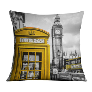 Europe Splash A Cushion Cushion Cushion Square Clock Canvas