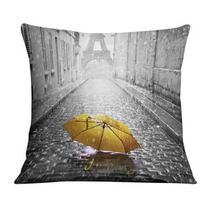 Europe Splash B Cushion Cushion Cushion Square Clock Canvas