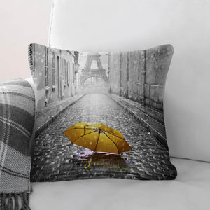 Europe Splash B Cushion Cushion Cushion Square Clock Canvas