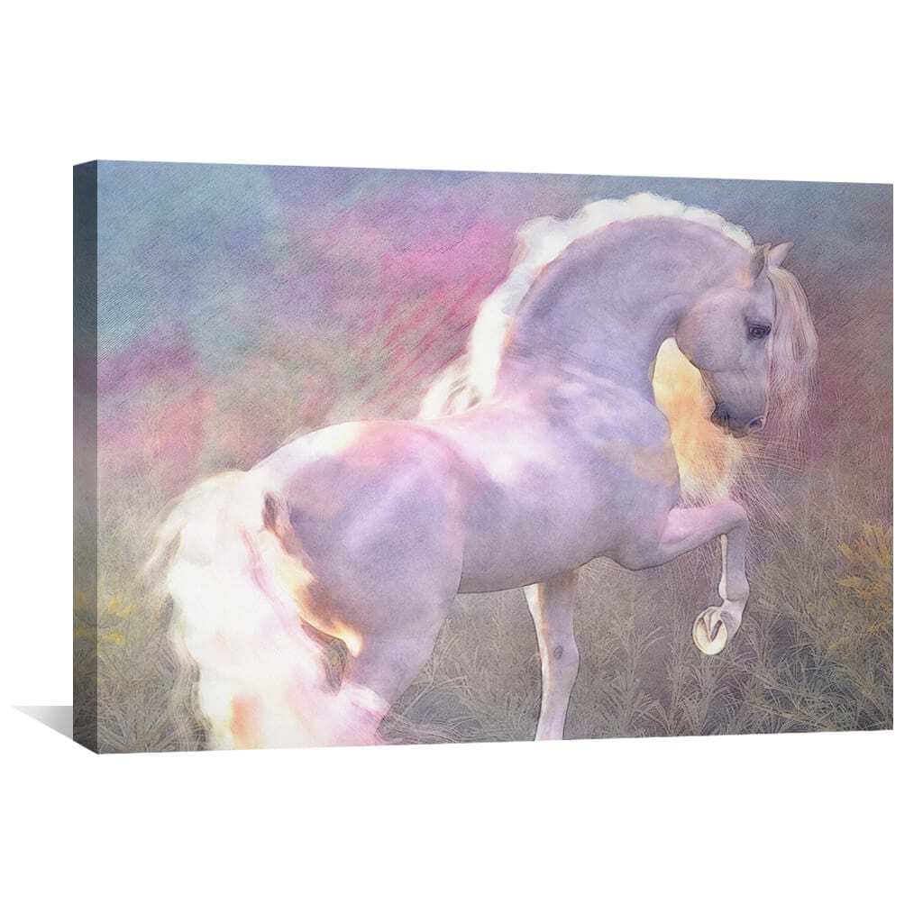 Evenglow Canvas Art 45 x 30cm / Unframed Canvas Print Clock Canvas