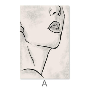 Expressions Canvas Art A / 30 x 45cm / Unframed Canvas Print Clock Canvas