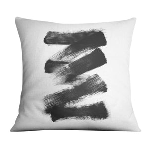 Faded Strokes Cushion Cushion 45 x 45cm Clock Canvas