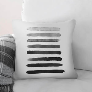 Faded Strokes Cushion Cushion 45 x 45cm Clock Canvas