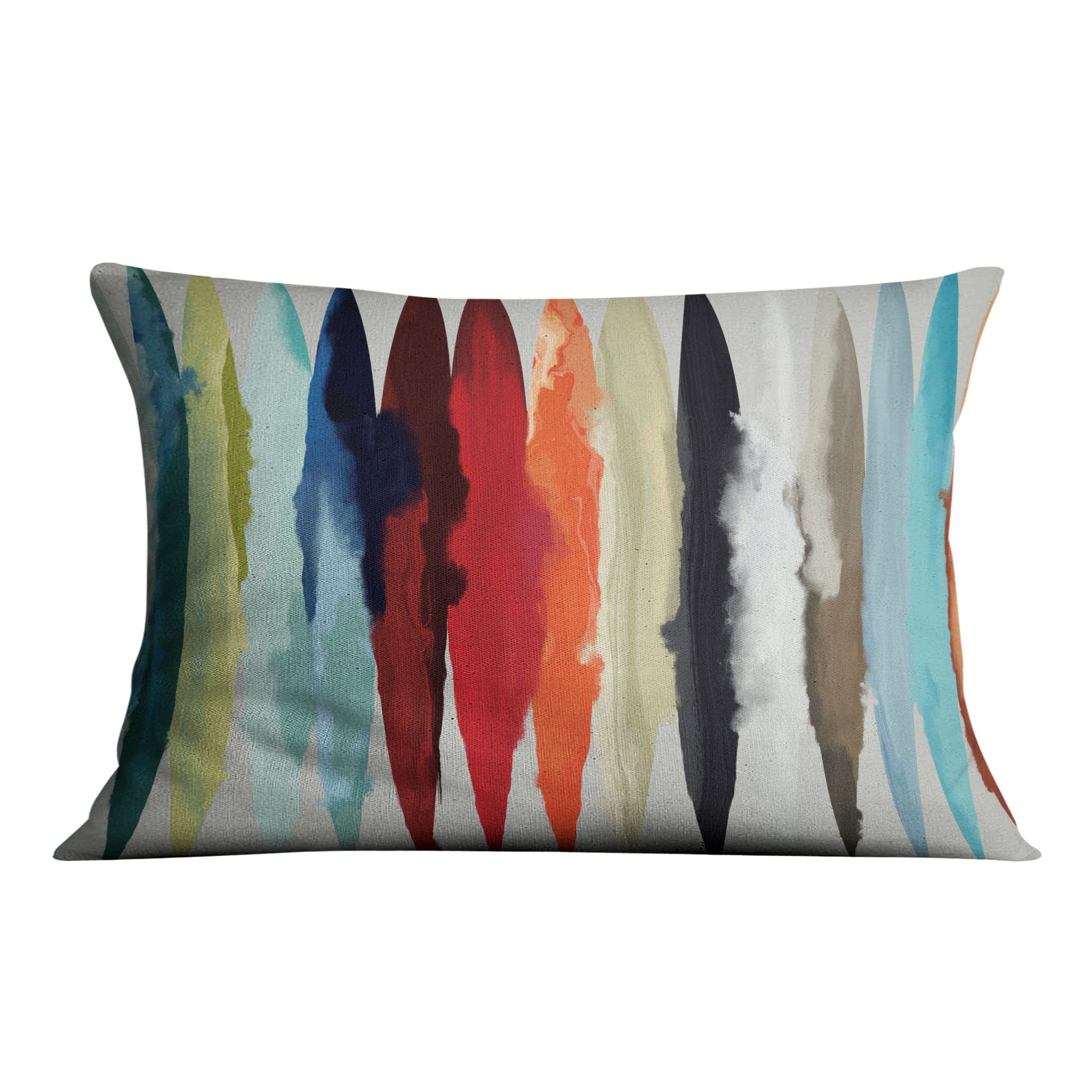 Faded Surf Cushion Cushion 48 x 33cm Clock Canvas