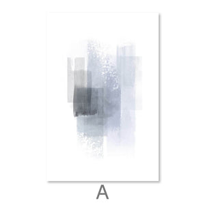 Faded Violet Canvas Art A / 30 x 45cm / Unframed Canvas Print Clock Canvas