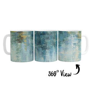 Fading Abstracts Mug Mug White Clock Canvas