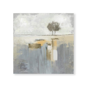 Fading Ground Canvas Art Clock Canvas