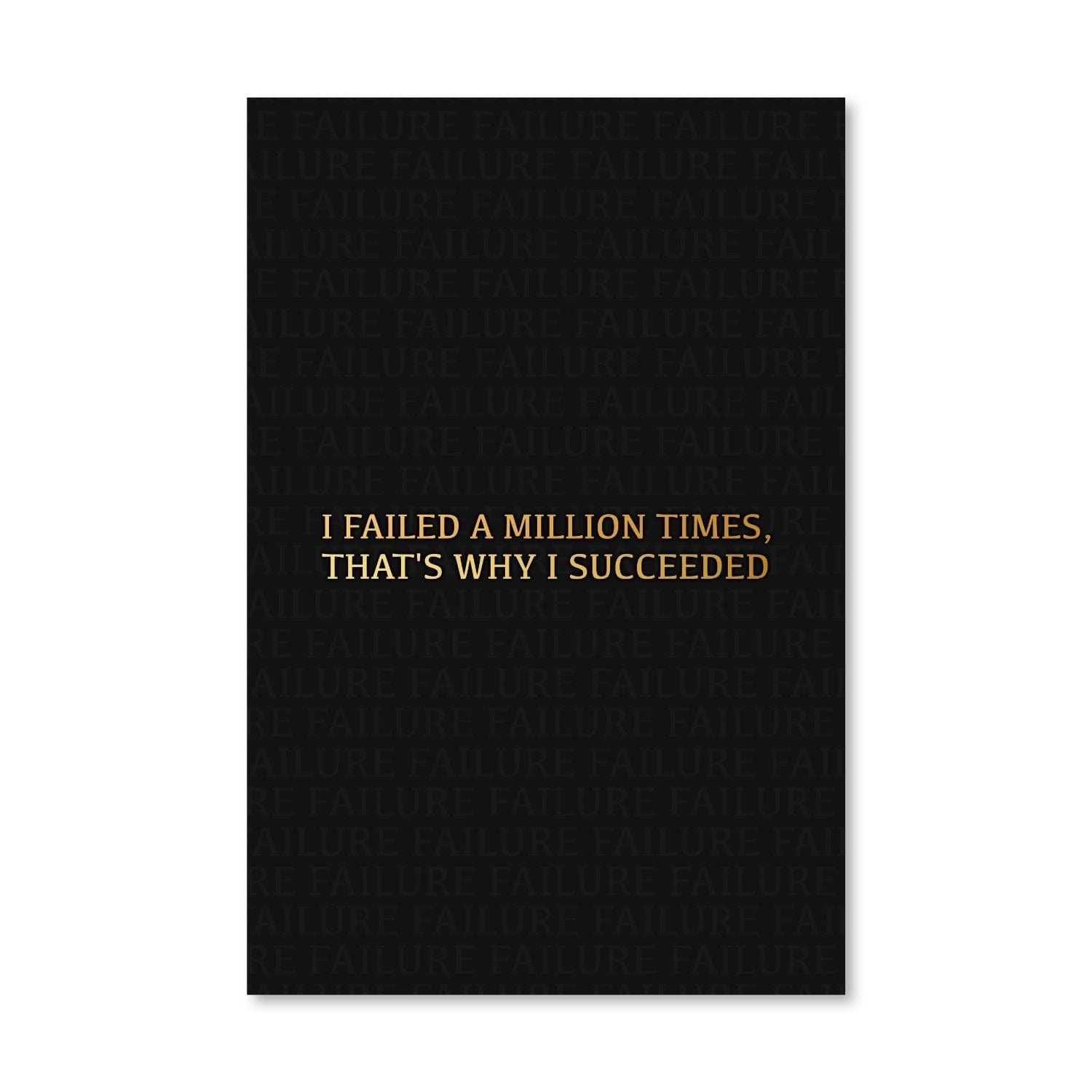 Failure Canvas Art Clock Canvas
