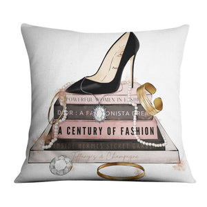 Fashion History Cushion Cushion Cushion Square Clock Canvas
