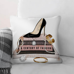 Fashion History Cushion Cushion Cushion Square Clock Canvas