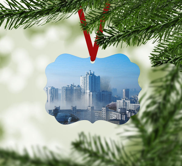 NYC Cityscape Christmas Ornament