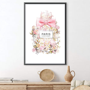 Floral Arrangement Canvas Art Clock Canvas