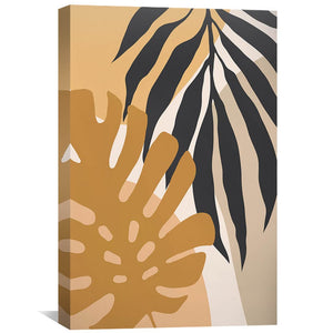 Floral Set I Canvas Art 30 x 45cm / Unframed Canvas Print Clock Canvas