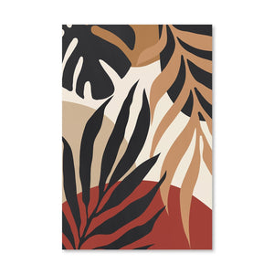 Floral Set VI Canvas Art Clock Canvas