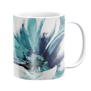 Flower Unfolding Mug Mug White Clock Canvas