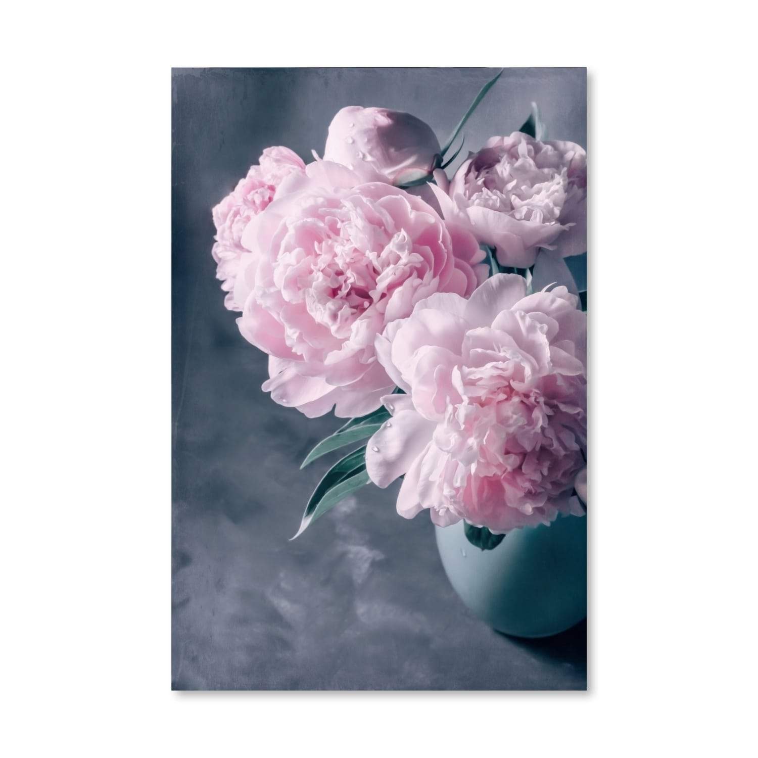 Flower Vase Canvas Art Clock Canvas