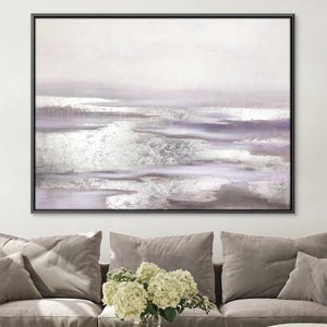 Flowing Empathy Landscape Short Oil Painting Oil 45 x 30cm / Oil Painting Clock Canvas