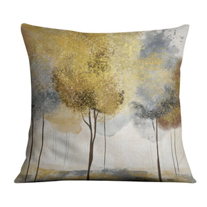 Forest Brushed Cushion Cushion Cushion Square Clock Canvas