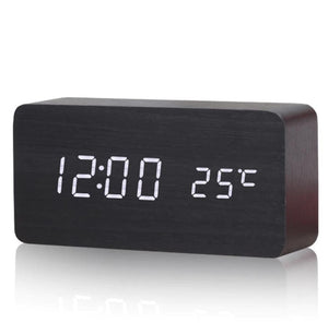 Forester Dark Mahogany Clock Canvas