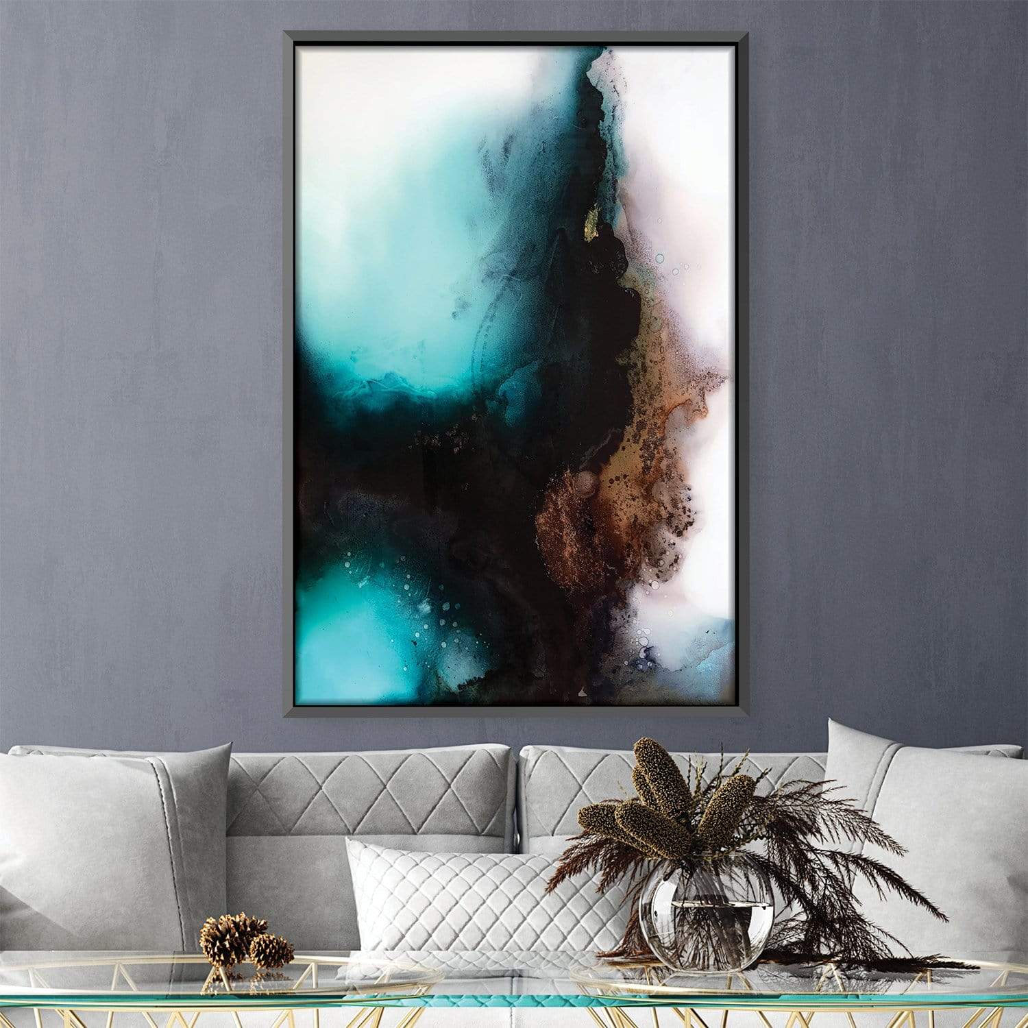 Fortune Canvas Art Clock Canvas