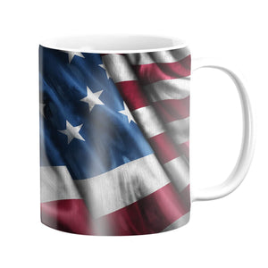 Freedom 50 Mug Mug White Clock Canvas