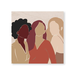 Friends in Shades Canvas Art Clock Canvas