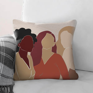 Friends in Shades Cushion Cushion Cushion Square Clock Canvas