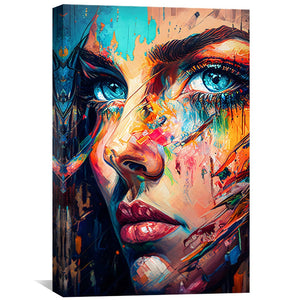 Gazing Abyss Canvas Art Clock Canvas