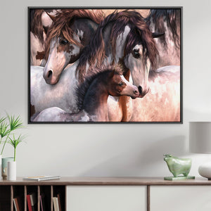 Generations Canvas Art Clock Canvas