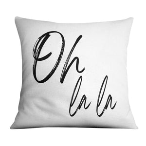 Get Naked A Cushion Cushion 45 x 45cm Clock Canvas