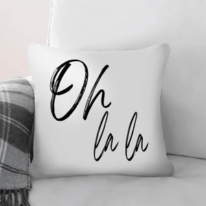 Get Naked A Cushion Cushion 45 x 45cm Clock Canvas