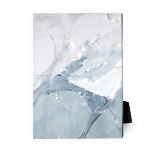 Glacier B Desktop Canvas Desktop Canvas 13 x 18cm Clock Canvas
