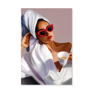 Glamour Canvas Art Clock Canvas