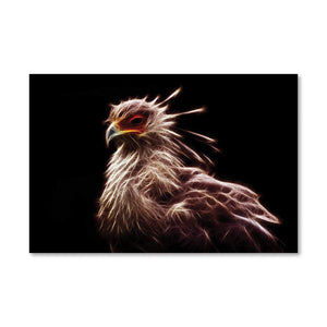 Glowing Phoenix Canvas Art Clock Canvas