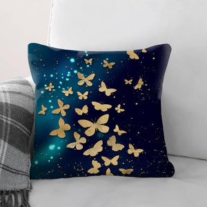 Golden Array A Cushion Cushion Cushion Square Clock Canvas