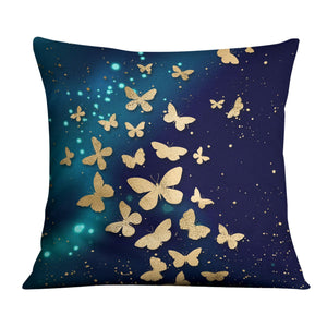 Golden Array A Cushion Cushion Cushion Square Clock Canvas