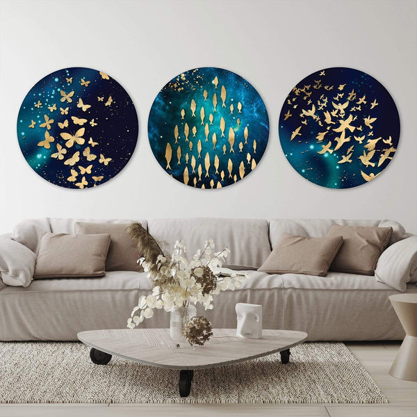 Buy Round Canvas Paintings at Arte'Venue