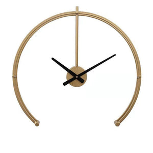 Golden Aurora Clock 60cm / Gold Clock Canvas