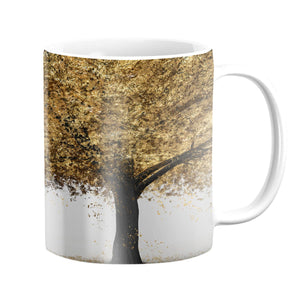 Golden Botany Mug Mug White Clock Canvas