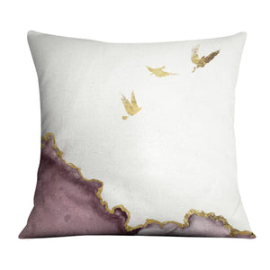 Golden Deer A Cushion Cushion 45 x 45cm Clock Canvas