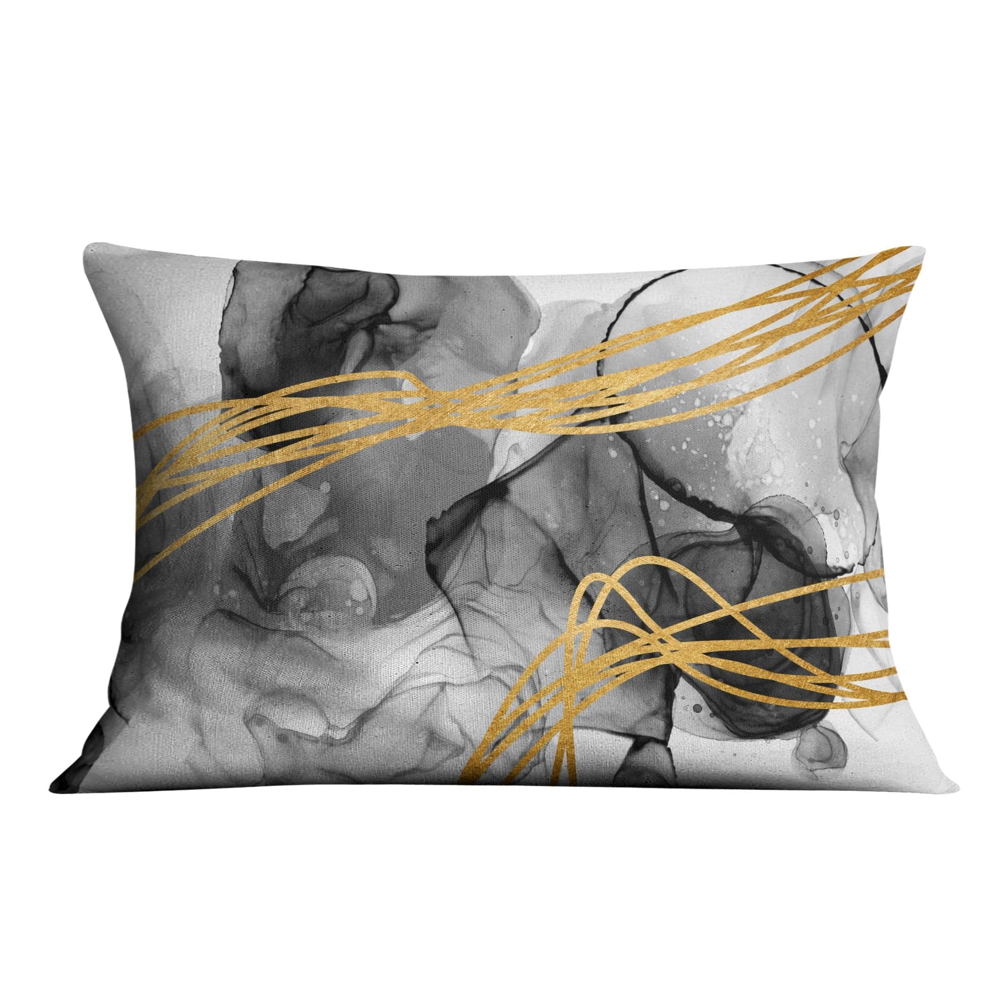 Golden Desire Cushion Cushion 48 x 33cm Clock Canvas