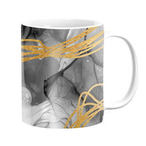Golden Desire Mug Mug White Clock Canvas
