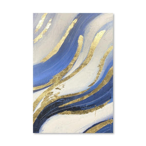 Golden Opportunity Oil Painting Oil Clock Canvas