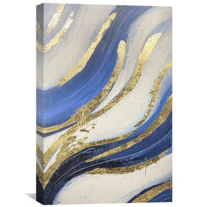 Golden Opportunity Oil Painting Oil Clock Canvas