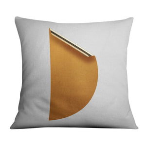 Golden Sticker D Cushion Cushion 45 x 45cm Clock Canvas