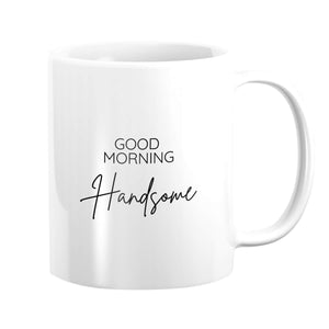 Good Morning Beautiful Mug Mug Clock Canvas
