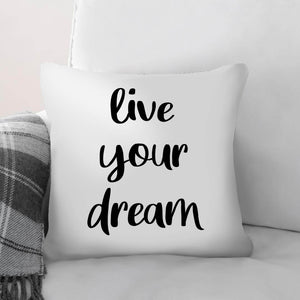 Good Vibes A Cushion Cushion 45 x 45cm Clock Canvas